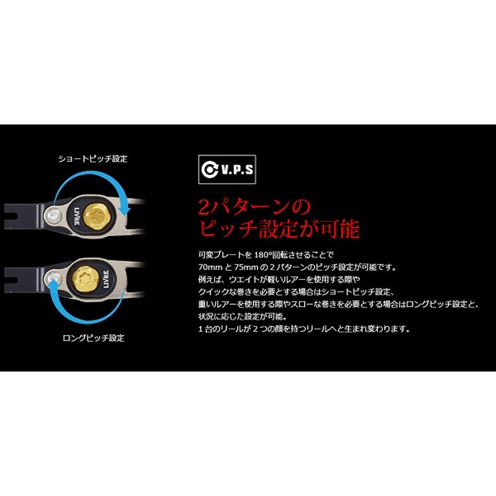 日本直邮Megatech Livre SB 70-75 (SB) Daiwa B1(钛 P + 蓝色 G - 图2