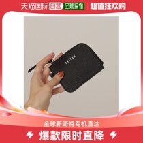 Japan Direct mail AVIREX Ladies genuine leather L shaped round zipped wallet with small portable separation and storage design