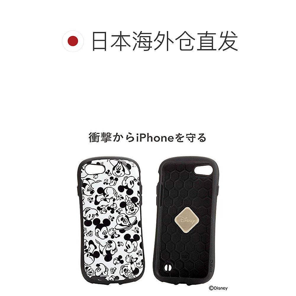 hamee手机壳Face迪士尼iPhone8/7米奇手机壳黑色-图1