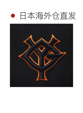 日本直邮New Era 59FIFTY 读卖巨人队 黑色 黑色/橙色 14525164