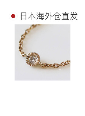 1h可退 日本直邮cui-cui 钻石链戒 K10YG 759895戒指