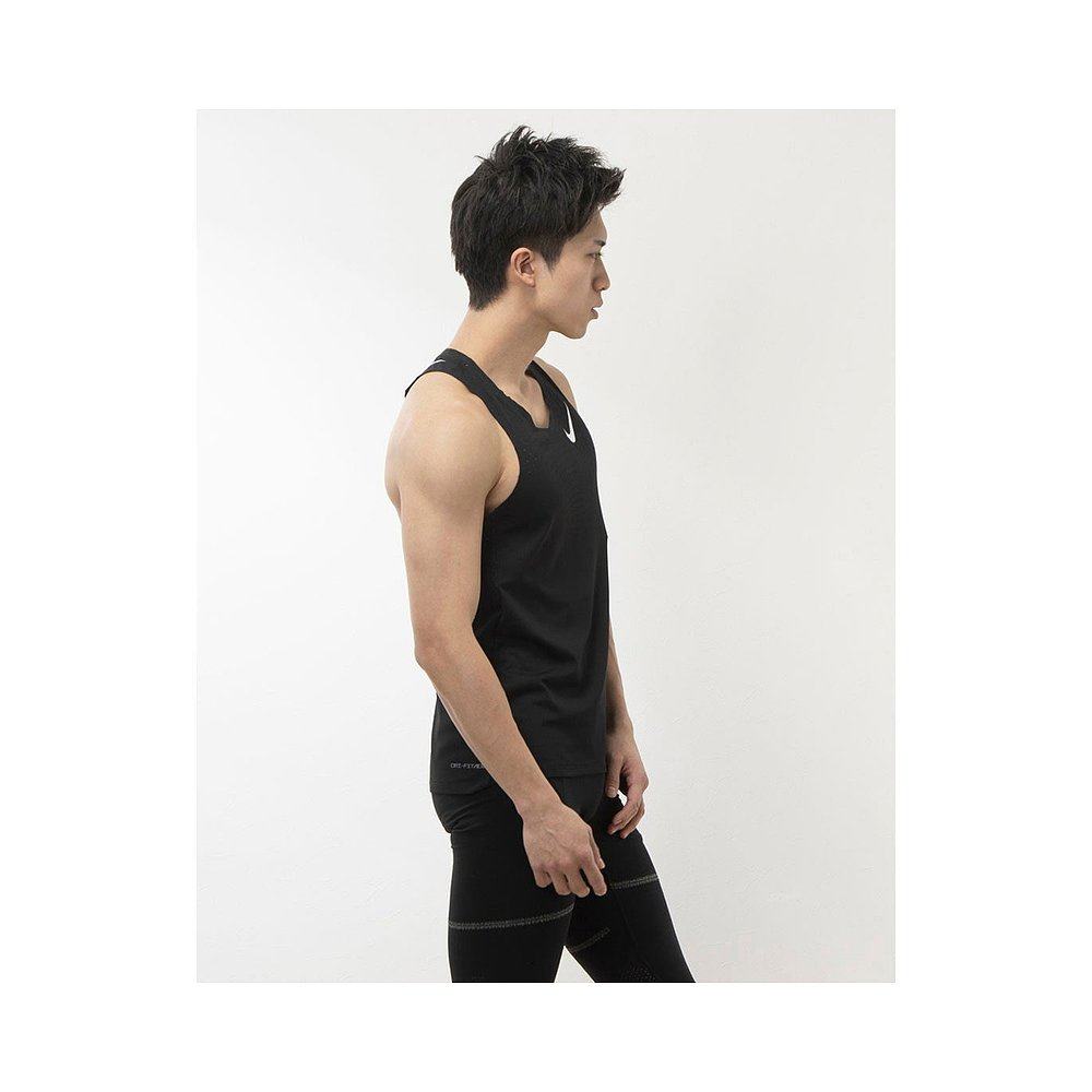日本直邮 Nike 男士陆上/跑步无袖衬衫 AeroSwift Singlet DF ADV,淘宝优惠券,粉丝福利购,淘宝优惠卷