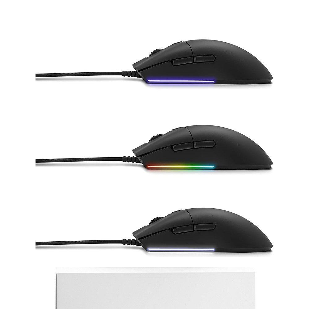 【日本直邮】NZXT LIFT 游戏鼠标 左右手通用 轻量 黑色 MS-1WRAX - 图3