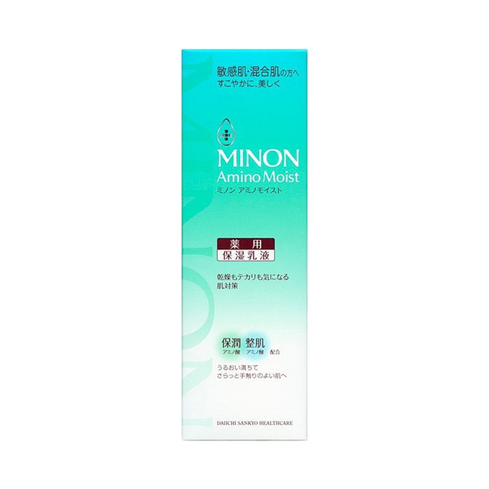 自营｜MINONAmino Moist保湿氨基酸乳液敏感肌混合肌100ml果酸-图2