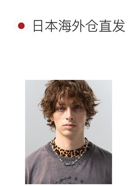 1h可退 日本直邮glamb 男女同款 2WAY可翻转设计 钉刺钱包链项链