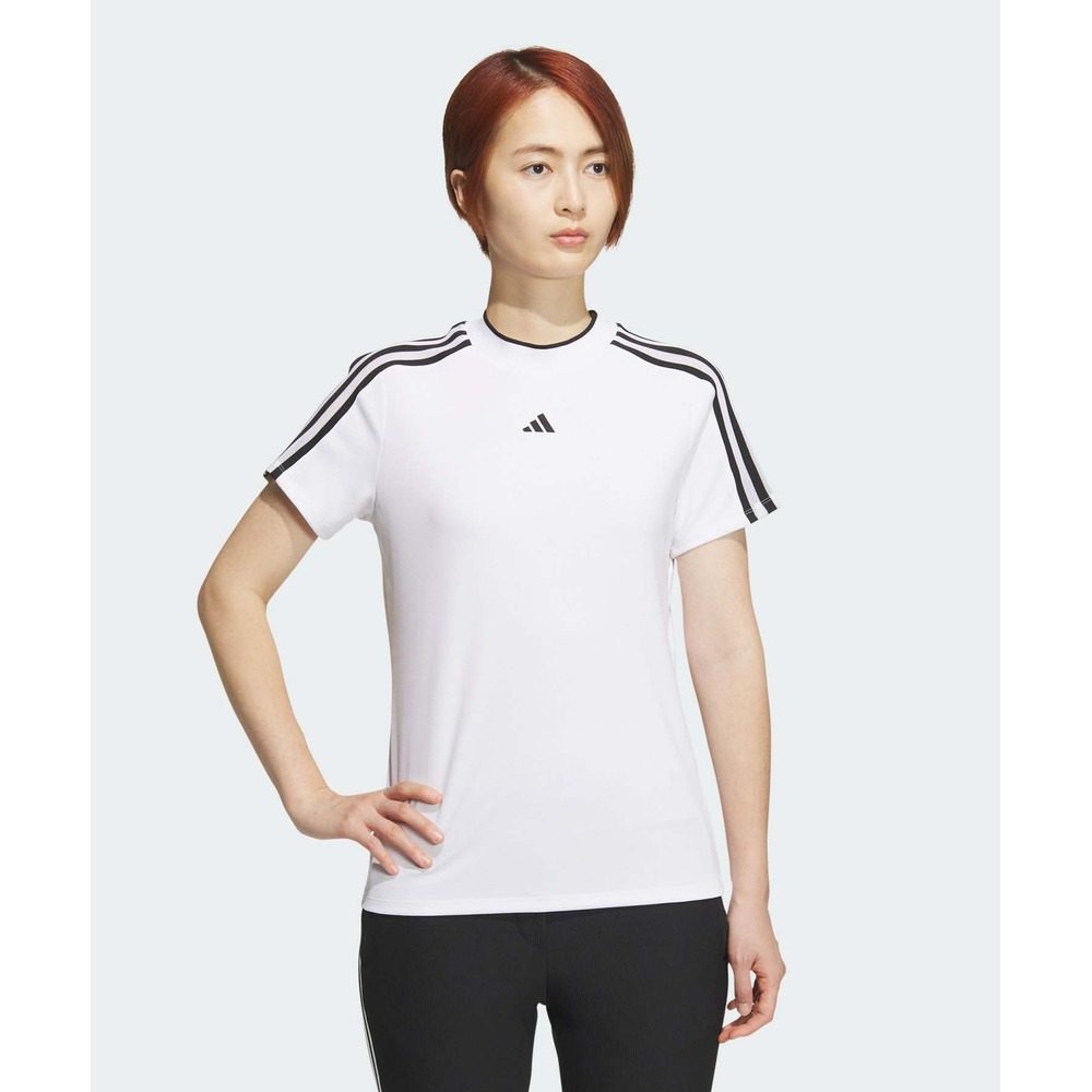 1h可退 日本直邮adidas Golf 女士三条纹网眼透气高尔夫球衫 IKK6,淘宝优惠券,粉丝福利购,淘宝优惠卷