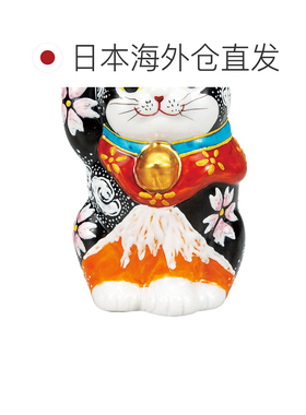 日本直邮九谷烧礼品包装4号 红富士招财猫 吉祥物