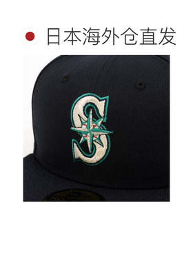 日本直邮NEW ERA 5950 MLB 西雅图水手队蓝色 遮阳帽帽子