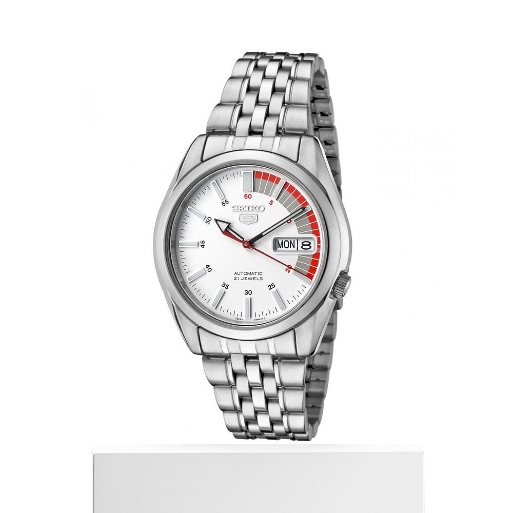 【日本直邮】Seiko精工休闲手表银色时尚商务简约运动SNK369腕表 - 图3