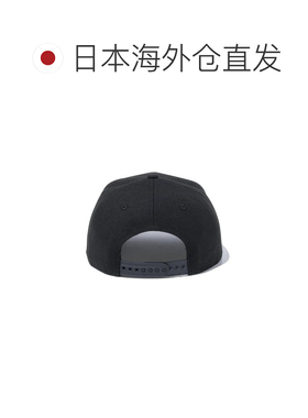 日本直邮NEW ERA 纽埃拉儿童帽青少年9FIFTY旗帜标志黑白色145245