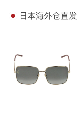 日本直邮Gucci 女士太阳镜 GG0443S 001 金色