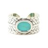 Japanese direct mail PHILIPPE AUDIBERT TERRI RING men's ring brass silver plant