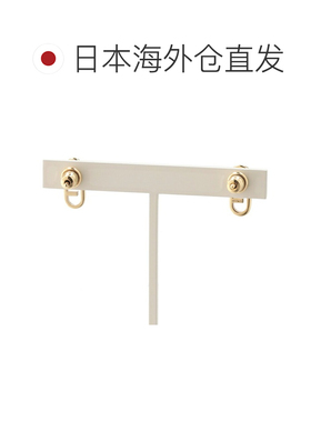 日本直邮FENDI 耳环 FENDI O'LOCK FF 耳钉 O'LOCK 耳环 8AH320 B