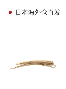 日本直邮Miu Miu“珐琅金属发夹”发夹发饰发夹（黑色）5IF147 ME