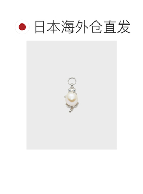 日本直邮NOJESS 女士 25周年限定银珍珠猫咪吊坠  30253127022