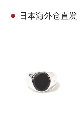1h可退 TOMWOOD 男士经典黑色猫眼石戒指 R74IEMBO01黑玛瑙配饰