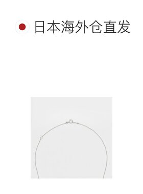 日本直邮日潮 agete阿卡朵 925银Y形项链链子