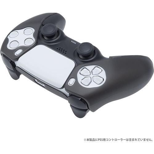 【日本直邮】CYBER PS5控制器保护套 Face Pro 透明黑 - 图2