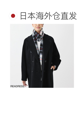 日本直邮Johnstons of Elgin 女士中号羊绒披肩/围巾 灰色 wa0000