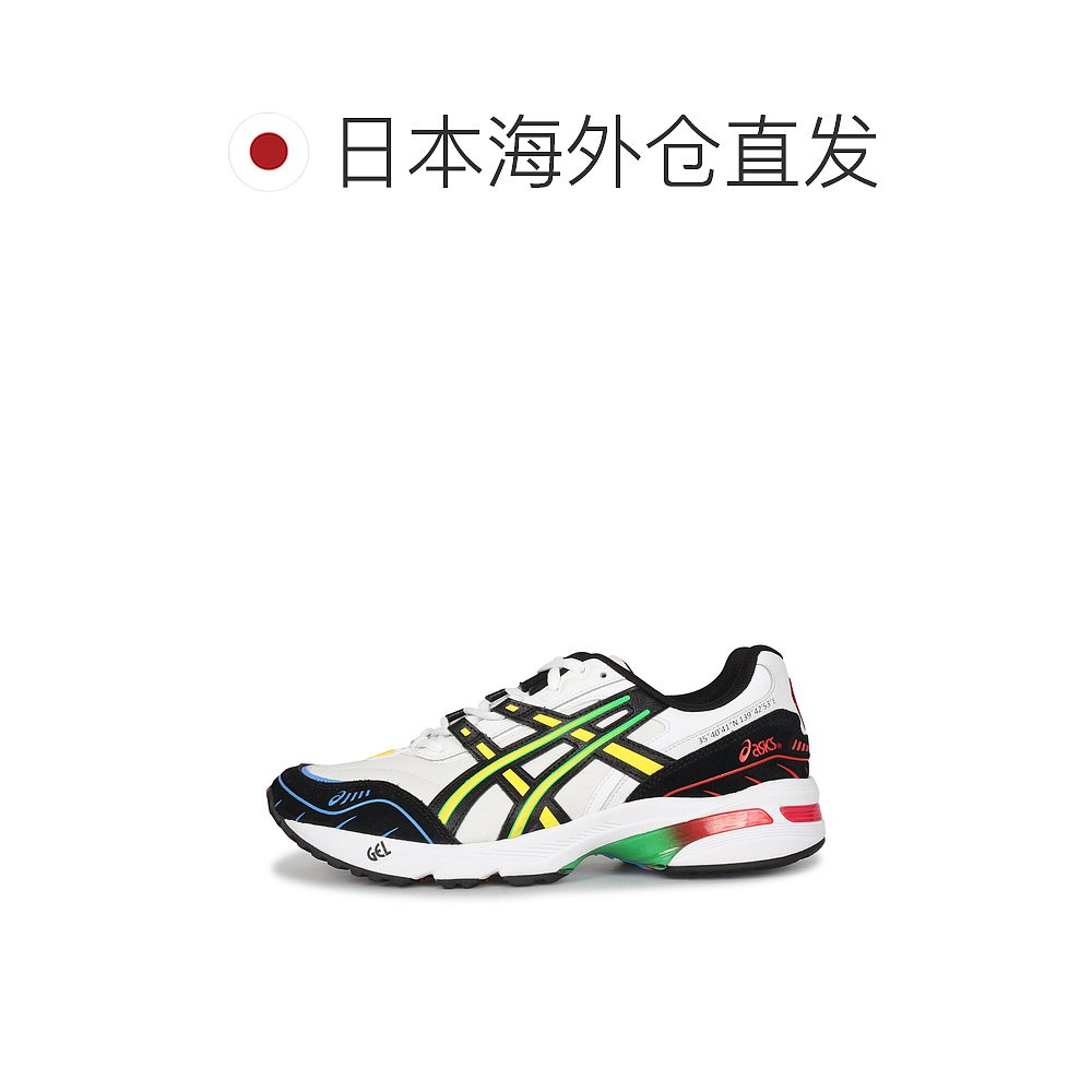 日本直邮asics gel 1090 运动鞋男式 GEL-1090 白色 1021A283-100 - 图1