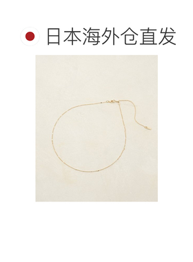 1h可退 日本直邮Discoat 女士真鍮金色調板鏈項鍊 DCZ1061111A002