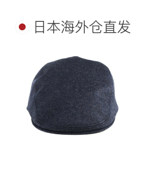 日本直邮STETSON 鸭舌帽 男士 羊绒混纺 仿海狸毛面料 大码 3L 秋
