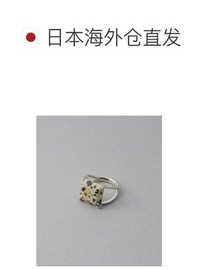 1h可退 日本直邮ete 女士 天然石 Tile系列 夸张戒指 821562