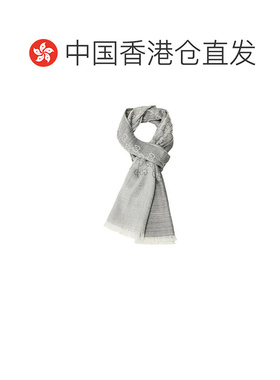 香港直邮Gucci古驰经典款徽标双G双面织花流苏边披肩围巾