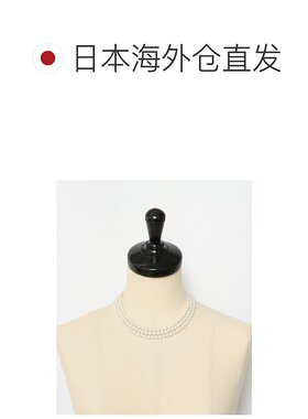 1h可退 日本直邮decor 女士 三连珍珠风项链 URA62PD106