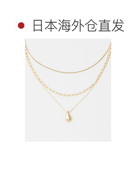 1h可退 日本直邮green label relaxing 3WAY 三连设计 项链