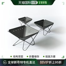 Japan Direct Mail SnowPeak Snowpeak Outdoor Camping Stainless Steel Incineration Fire Station Portable Bonfire Heating Cooking
