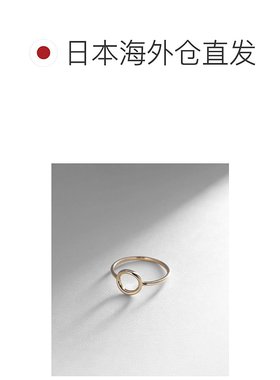 日潮跑腿COCOSHNIK 圆形开口戒指宝石方形图章