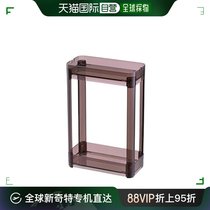 (Japan Direct Post) richelli Leicher Shampoo Shelf 2 layers Smoked brown workmanship is delicately durable