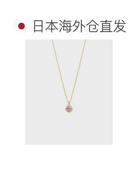日本直邮NOJESS 女士K5坦桑石项链 优雅繁复工艺 配饰菫色坦桑石