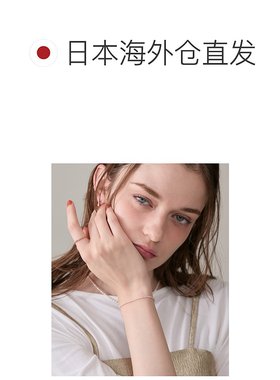 1h可退 日本直邮NOJESS 女士 K10黄金石英手链 简约设计 小颗石英