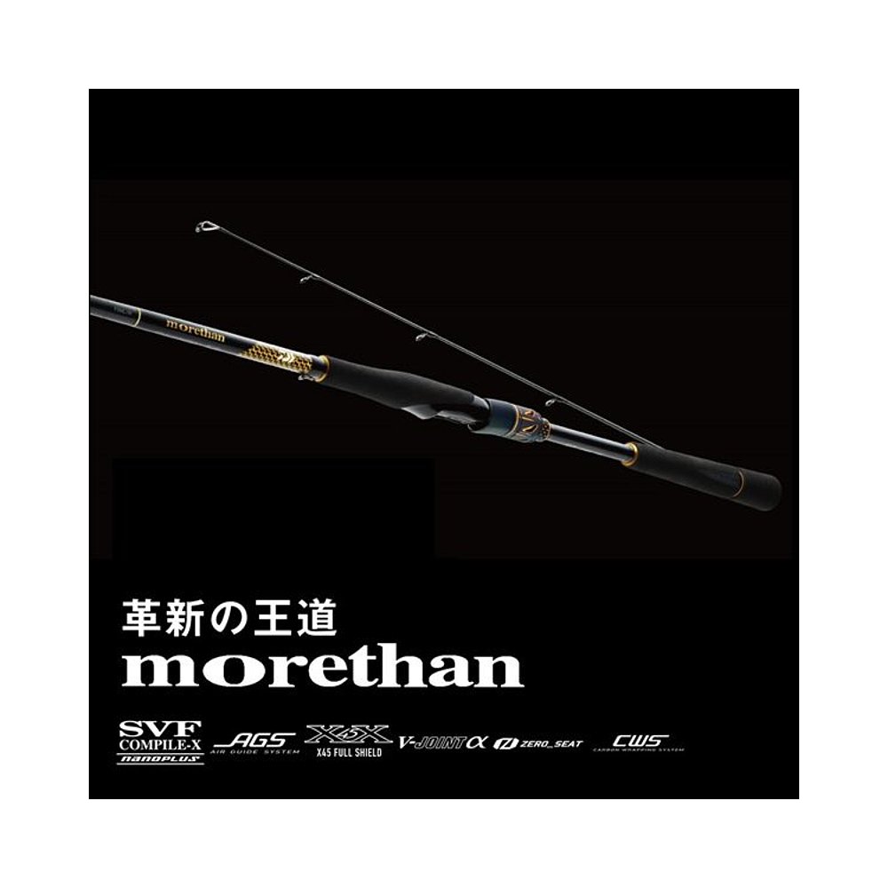 日本直邮Daiwa 直柄杆 配合纺车轮使用 Morethan 99MH･J (2节) - 图0