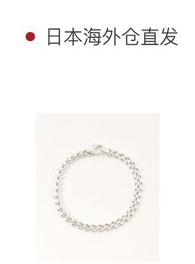 1h可退 日本直邮quip queint 女士鱼骨纹银手链 64421023684