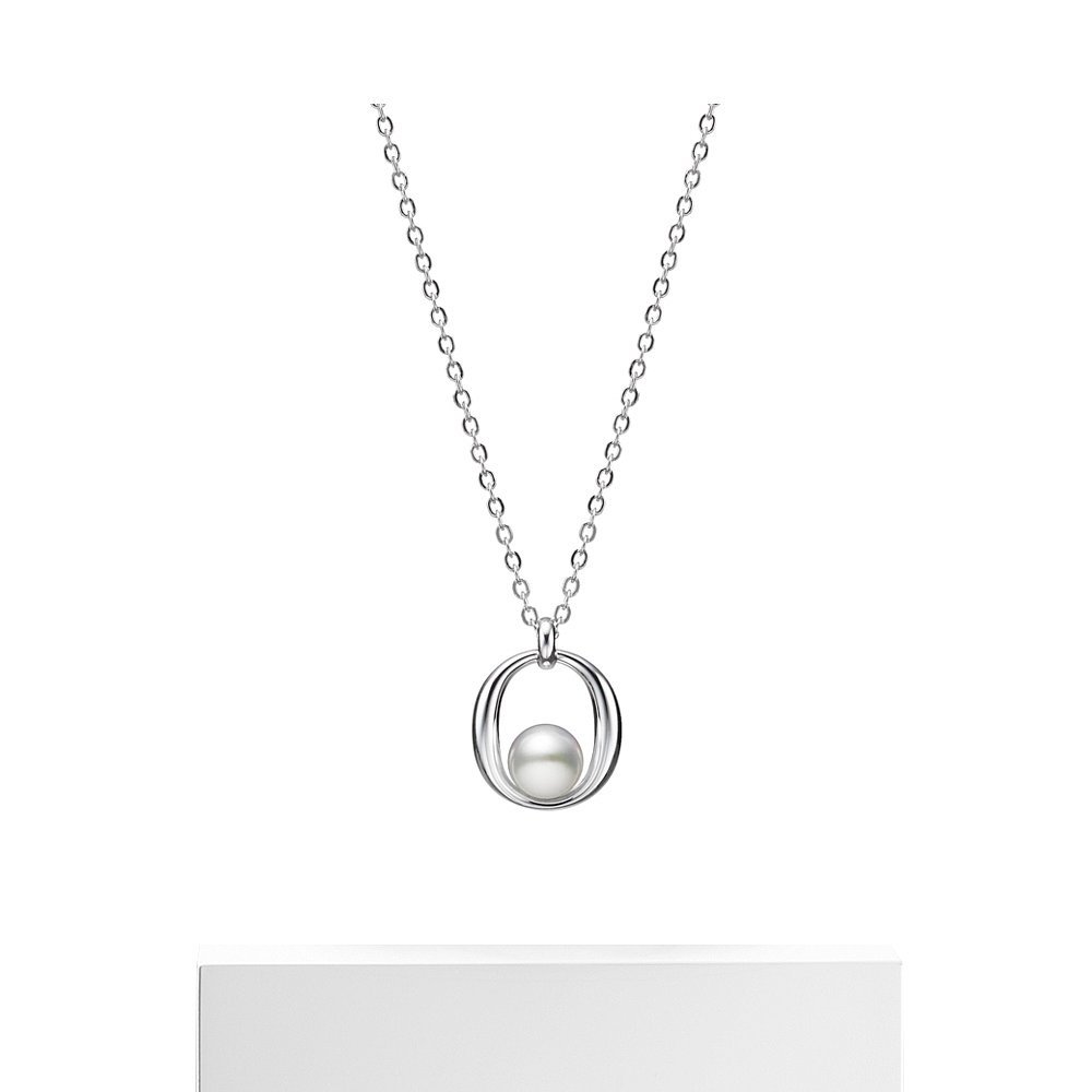 日本直邮MIKIMOTO/御木本珍珠项链Akoya珍珠吊坠纯银链PP-20599S - 图3