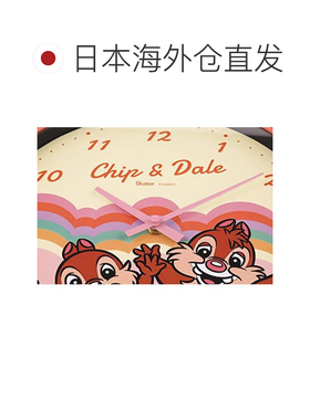 日本直邮Skater斯凯达 儿童房壁钟/挂钟 迪士尼卡通人物可爱