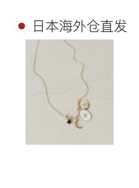 1h可退 日本直邮SMELLY 女士 多 charms 吊坠项链 月星硬币元素