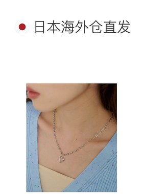 1h可退 日本直邮官方授权 Kastane 【fiw.】爱心不对称项链