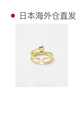 1h可退 日本直邮BEAUTY&YOUTH UNITED ARROWS 珍珠装饰 三连设计