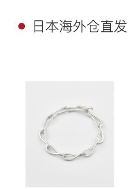1h可退 日本直邮agete 阿卡朵 女装 有机线条设计 银饰手链 10254