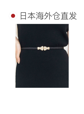 ROYAL PARTY 女士 细款珍珠水钻腰带 75631370 【付后1h可退】