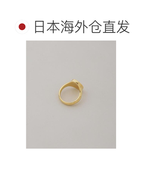 日本直邮ASSEMBLANC JEWELRY 男士 黄铜镀金签名戒指 6706247001