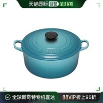 (Japan Direct Mail) Le Creuset Casting Polo Pan Round Blue Gas Oven Oven oven with 18