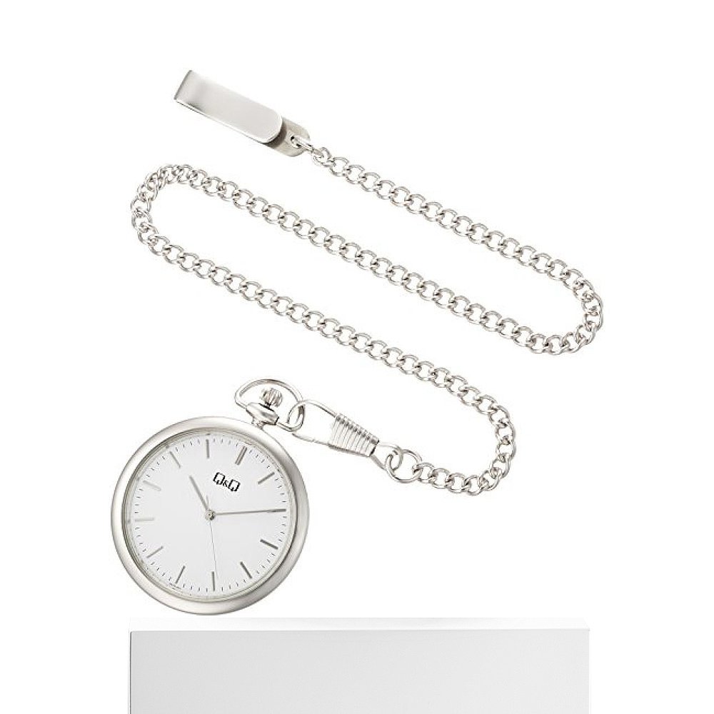 天猫国际日本直购日本直邮Citizen西铁城怀表Q&Q链条式潮流经典百搭女士怀表白色3