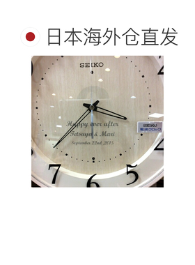 日本直邮Seiko 精工 na-27 电波挂钟 舒缓摆锤机构 摇摆 木纹色