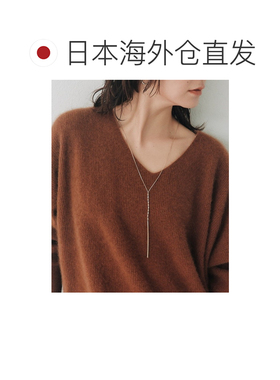 日本直邮RIVE DROITE 女士 扭花Y型项链 真铜材质 R支付后1h可退