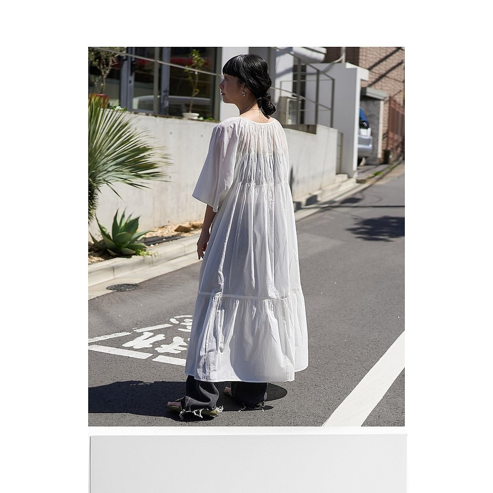 日本直邮FREAK'S STORE 印度风格 蓬松连衣裙 衬衫连衣裙吊带镂空 - 图3